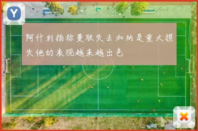 阿什利扬称曼联失去加纳是重大损失他的表现越来越出色
