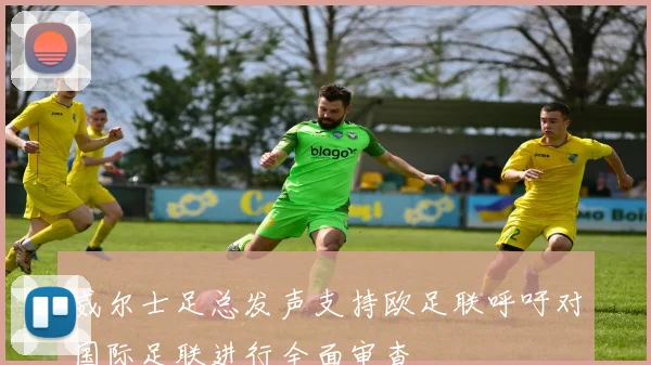 威尔士足总发声支持欧足联呼吁对国际足联进行全面审查